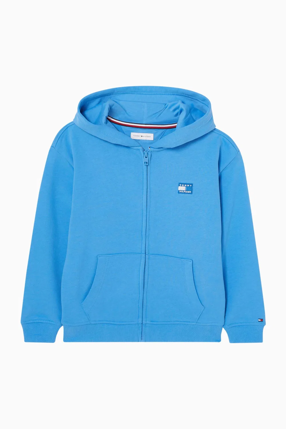 Худи на молнии с флагом Tommy Hilfiger