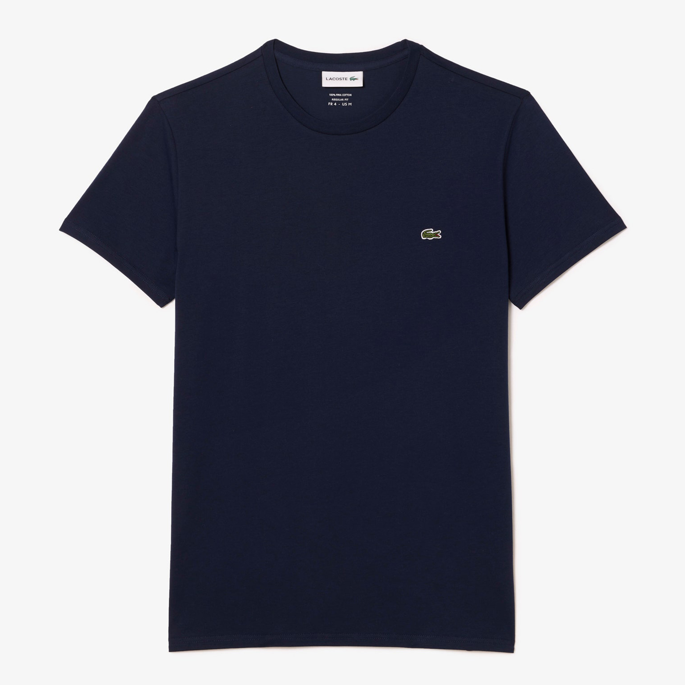 Футболка Lacoste Cotton Pima, темно-синий