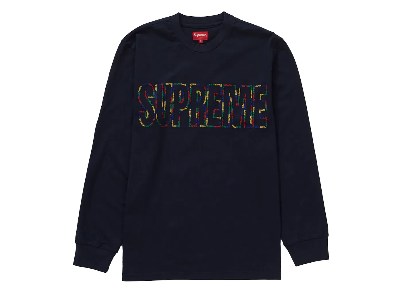 Мужская футболка с длинным рукавом L/S Tee Supreme, Navy