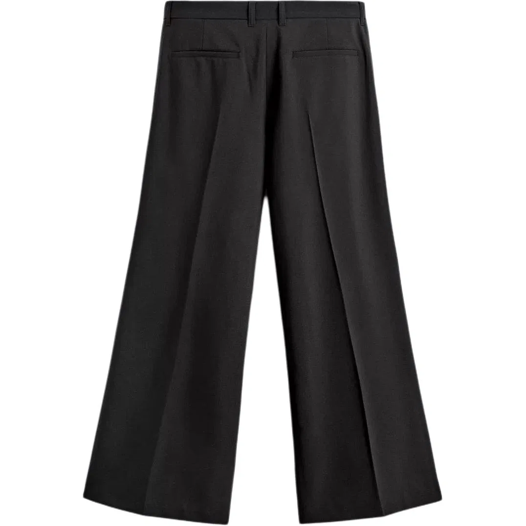 Мужские классические брюки ZARA, Черный — фото 4