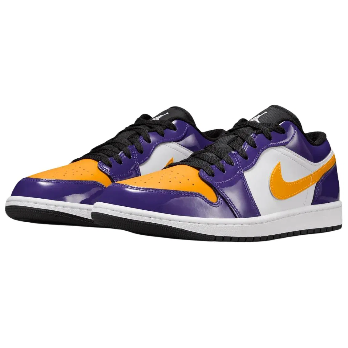 Детские кроссовки ретро-баскетбольные Jordan Air Jordan 1 Low, Purple — фото 4