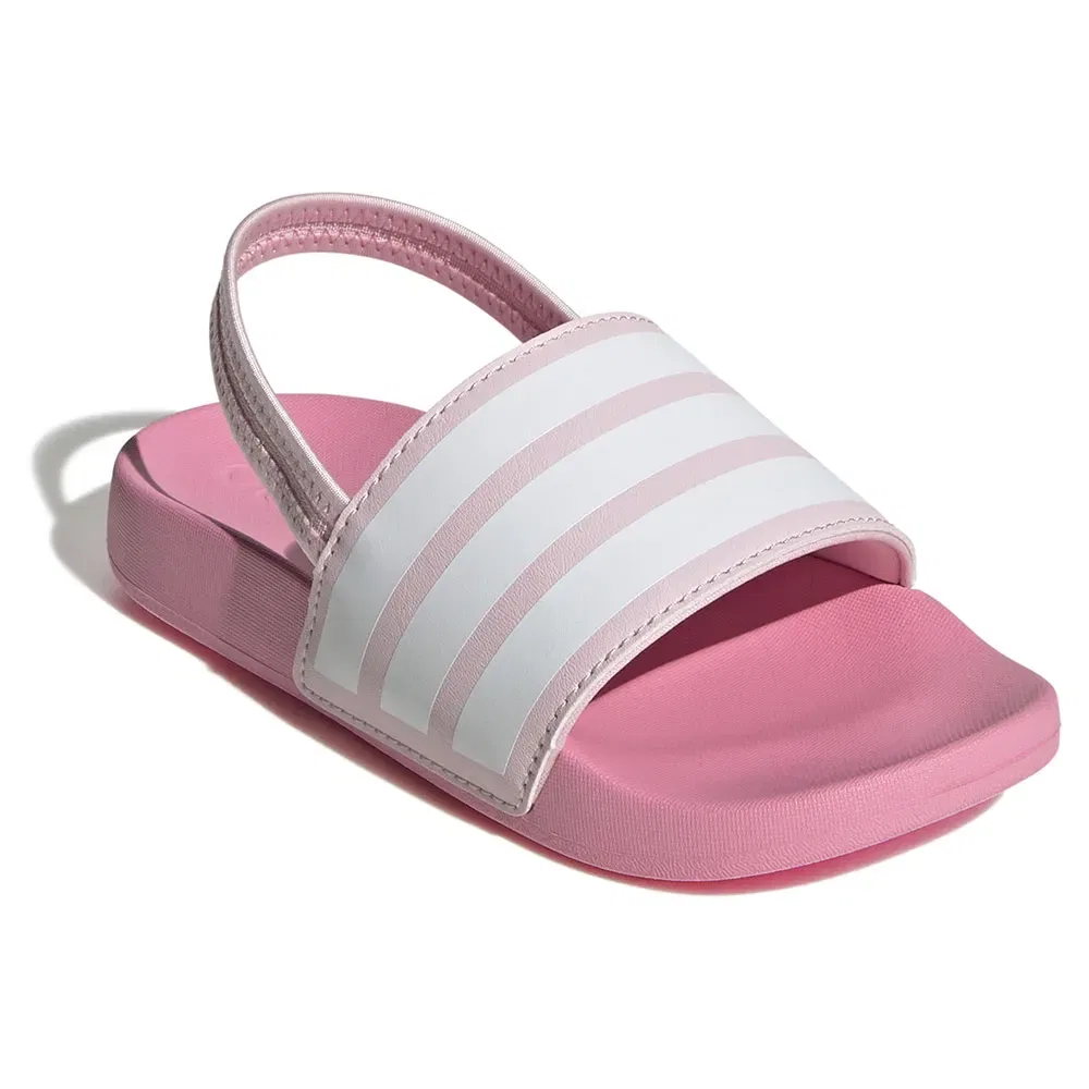 Сланцы Adilette Estrap kids Adidas, розовый — фото 4