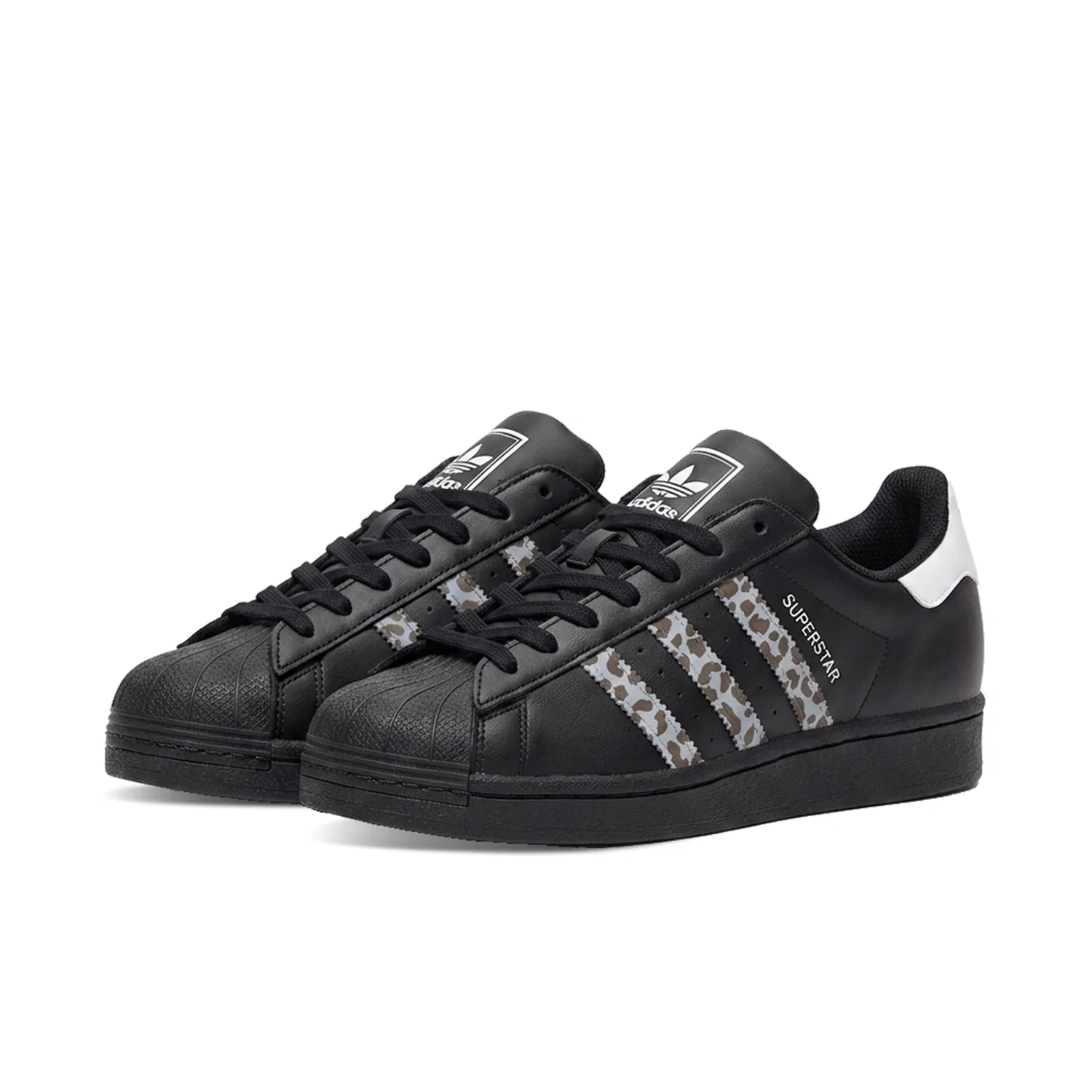 Кроссовки для скейтбординга детские Superstar 2, Adidas Originals, Black — фото 4