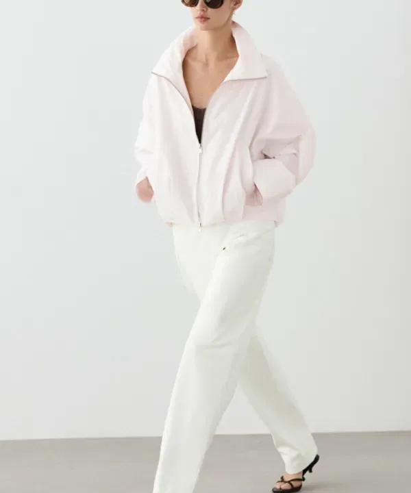 Бомбер с высоким воротником, Massimo Dutti