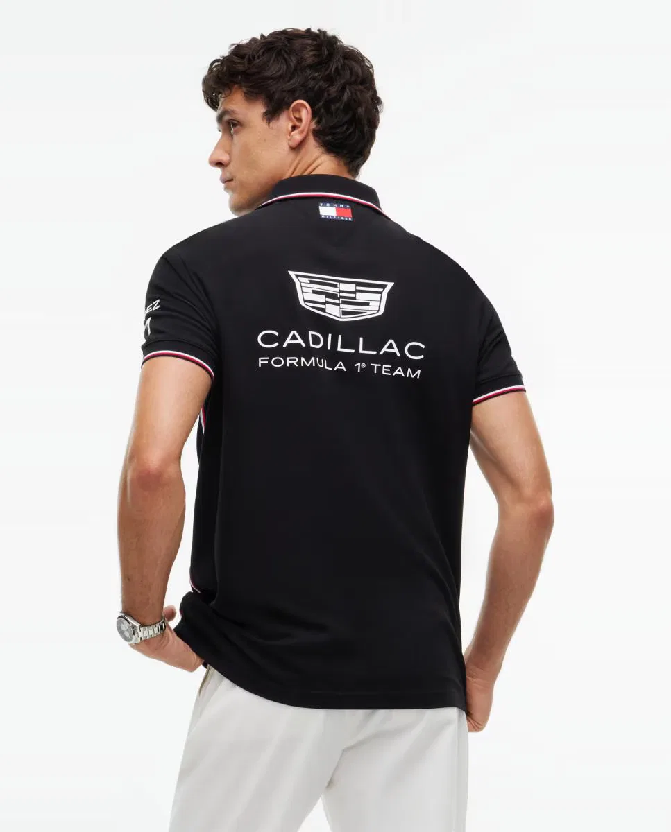 Рубашка с коротким рукавом, Polo Cápsula Cadillac, Tommy Hilfiger, черный — фото 2