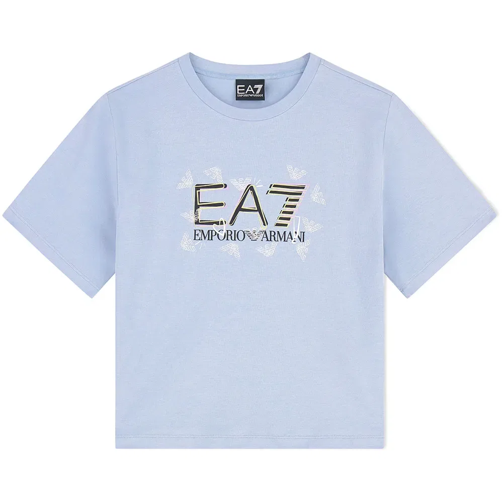 Футболка с коротким рукавом Ea7 Emporio Armani, синий