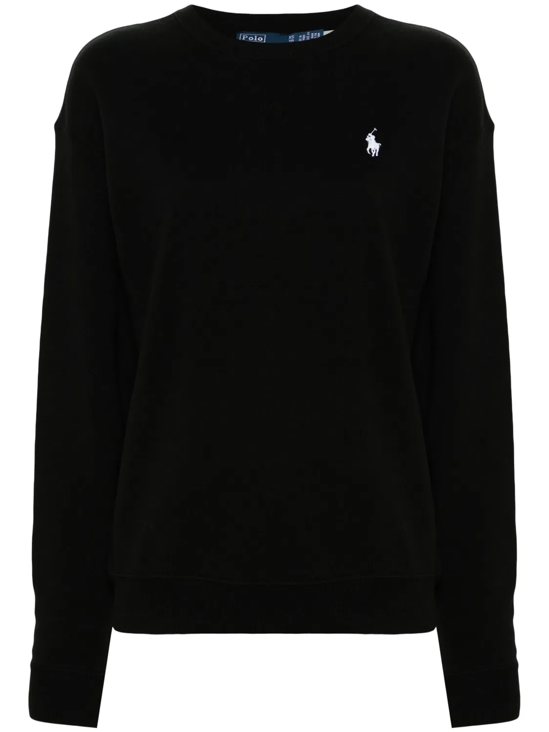 Polo Ralph Lauren Свитшот с лошадкой в черном цвете