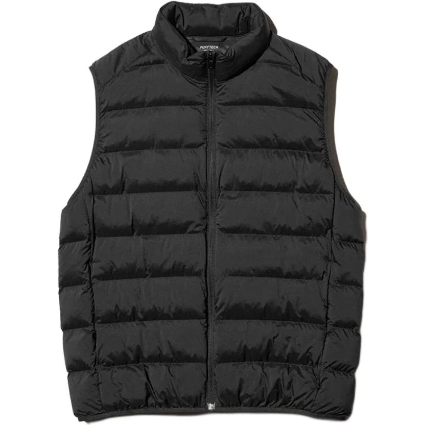 Мужской жилет с воротником-стойкой UNIQLO, Black