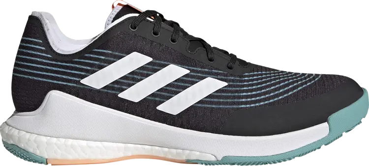 

Кроссовки Adidas Crazyflight 'Black White', черный