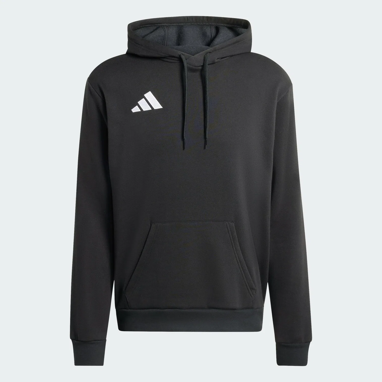 Мужское флисовое худи Entrada26 Adidas, Schwarz Weiß — фото 2