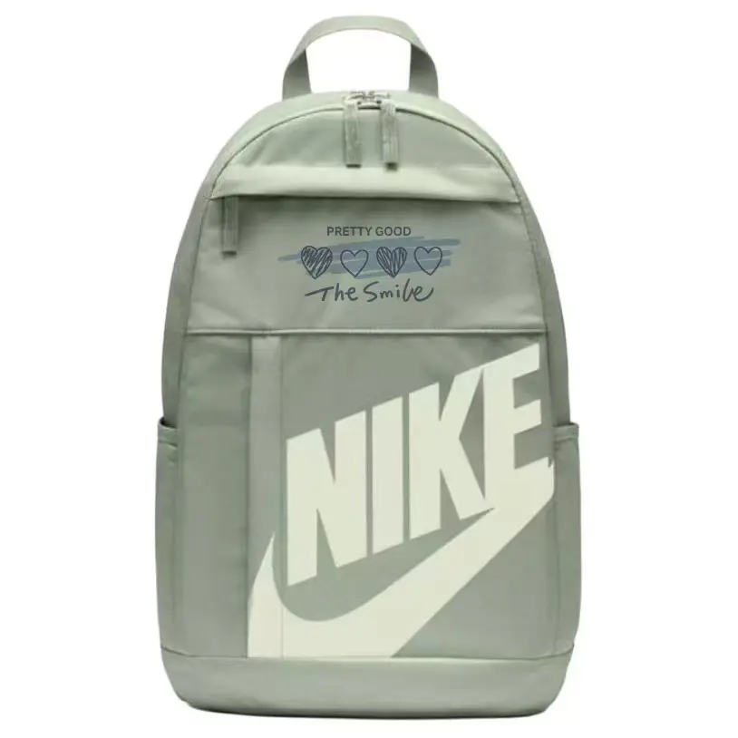 

Nike Тканевый рюкзак унисекс горохового цвета, Smile Heart