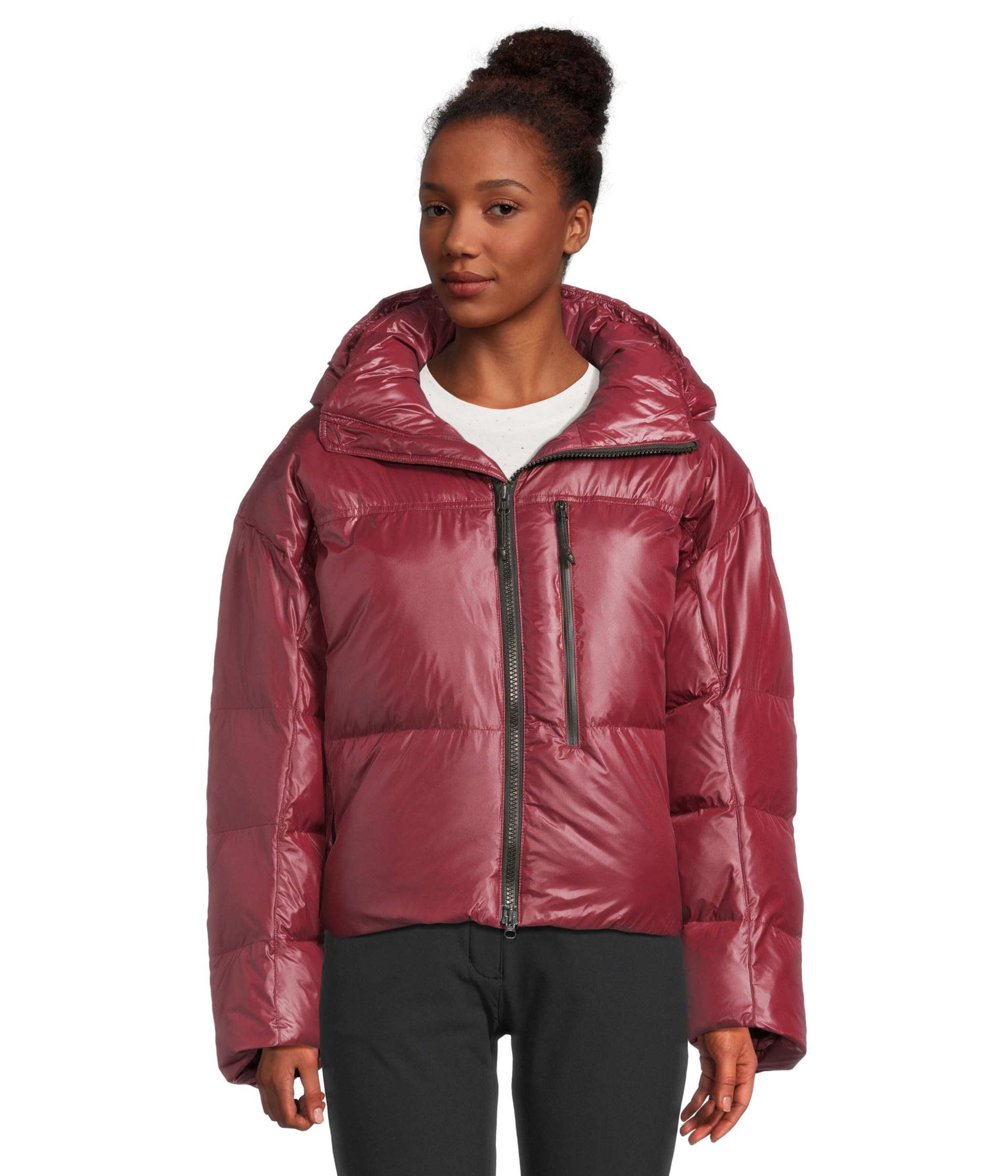 

Куртка Adidas by Stella McCartney Adidas By Stella Mccartney Truenature Short Padded Winter Jacket Iw3843, бордовый