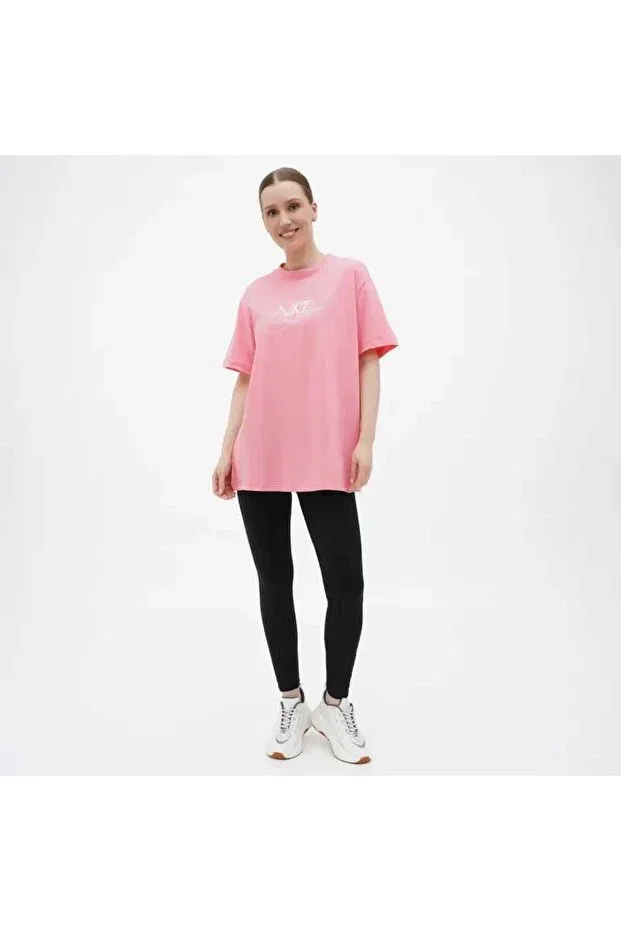 Женская футболка с коротким рукавом Sportswear Tee Nike, Pink — фото 2