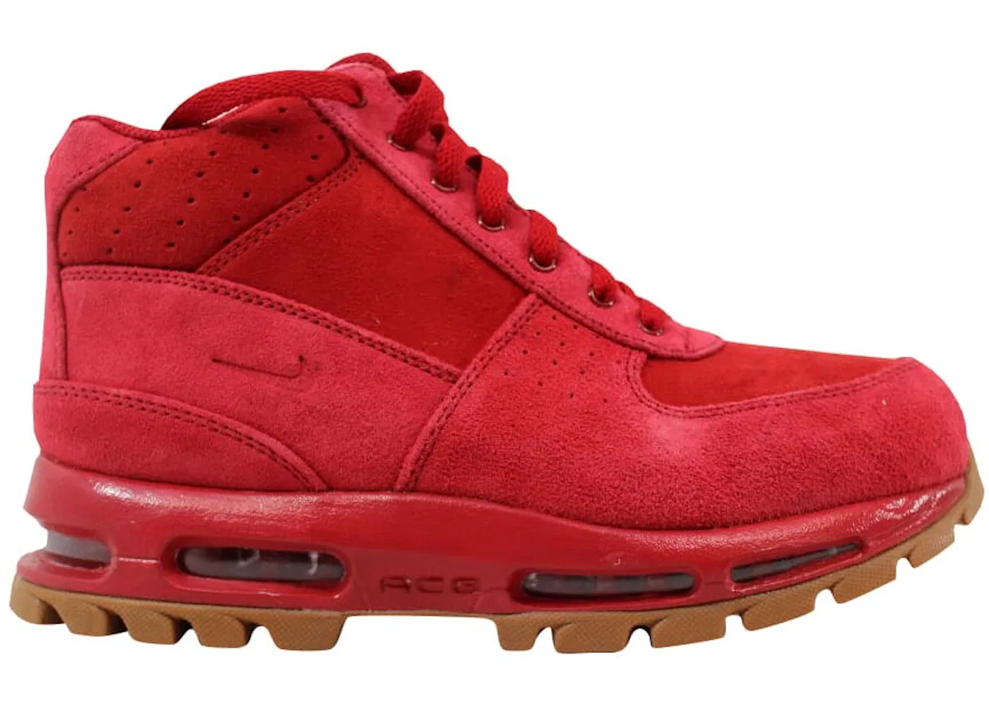 Детские ботинки с высоким берцем Nike Air Max Goadome Nike, Gym Red/Gym Red-Gum Medium Brown