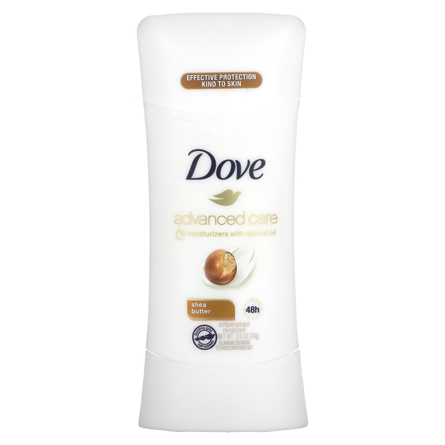 

Дезодорант-антиперспирант Dove Advanced Care с маслом ши, 74 гр.