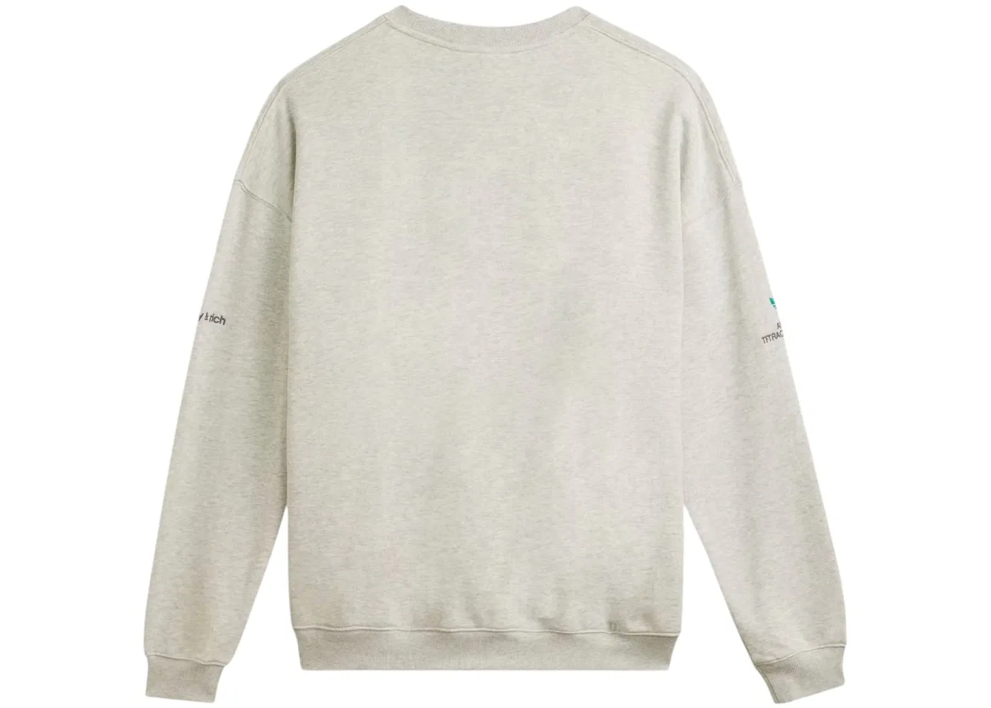 Женский свитер с принтом Sweater Adidas, Light Grey Heather — фото 2