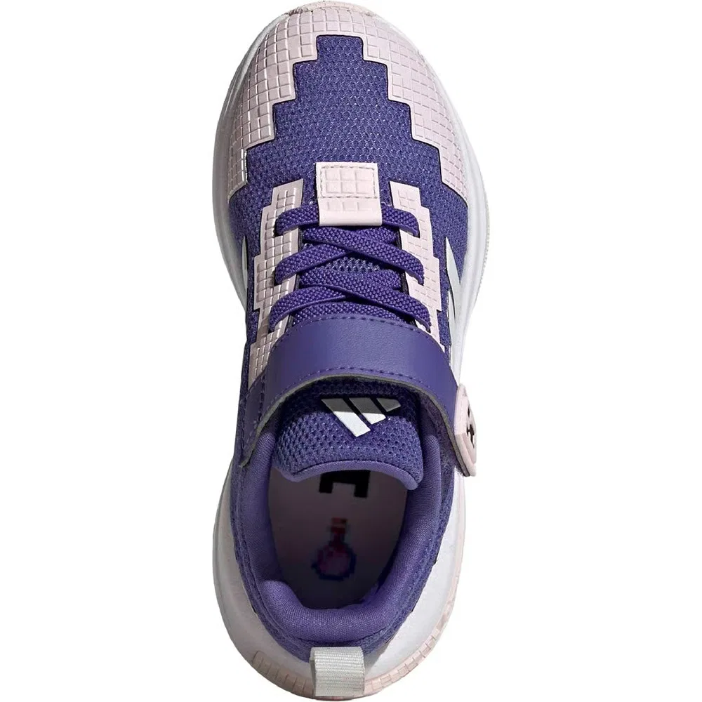 Детские кроссовки Minecraft Pro Adidas, Purple/White/Pink — фото 4