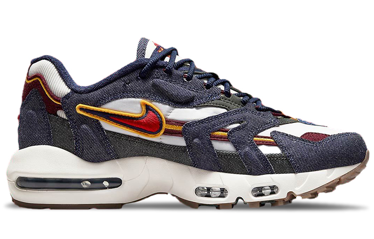 Кроссовки Nike Air Max 96 II, темно-синий/белый — фото 2