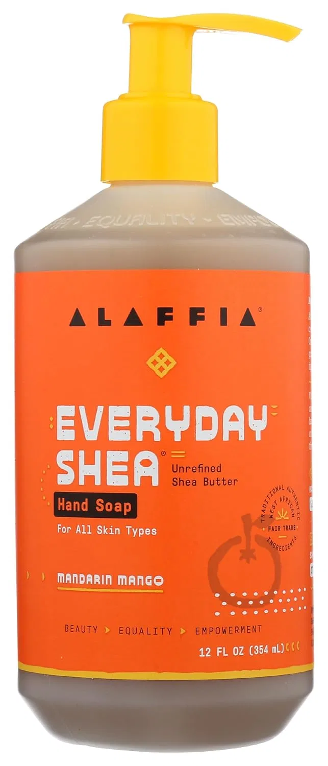 Жидкое мыло для рук Everyday Shea, Мандарин Манго, 354 мл Alaffia