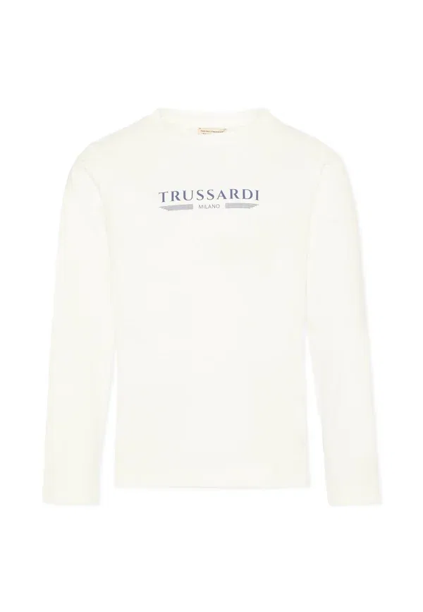 Футболка с принтом Tru Trussiardi Junior, белый Tru Trussardi Junior