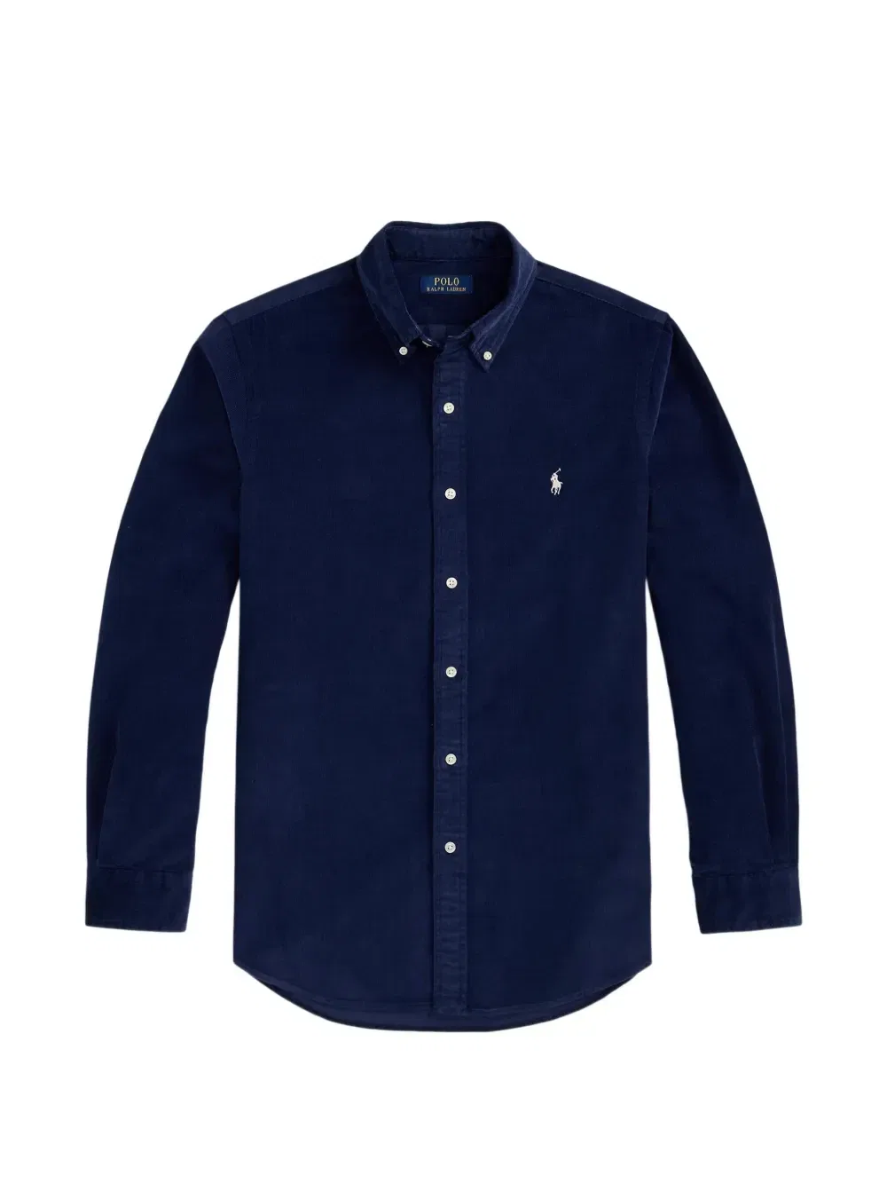 Вельветовая рубашка на пуговицах Polo Ralph Lauren, синий
