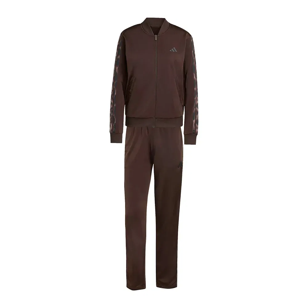 Женский спортивный костюм с тремя полосами Adidas, Brown