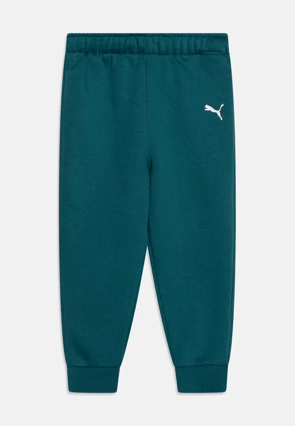 Спортивный костюм из хлопка Minicats squad jogger unisex set Puma, cold green, зеленый — фото 3