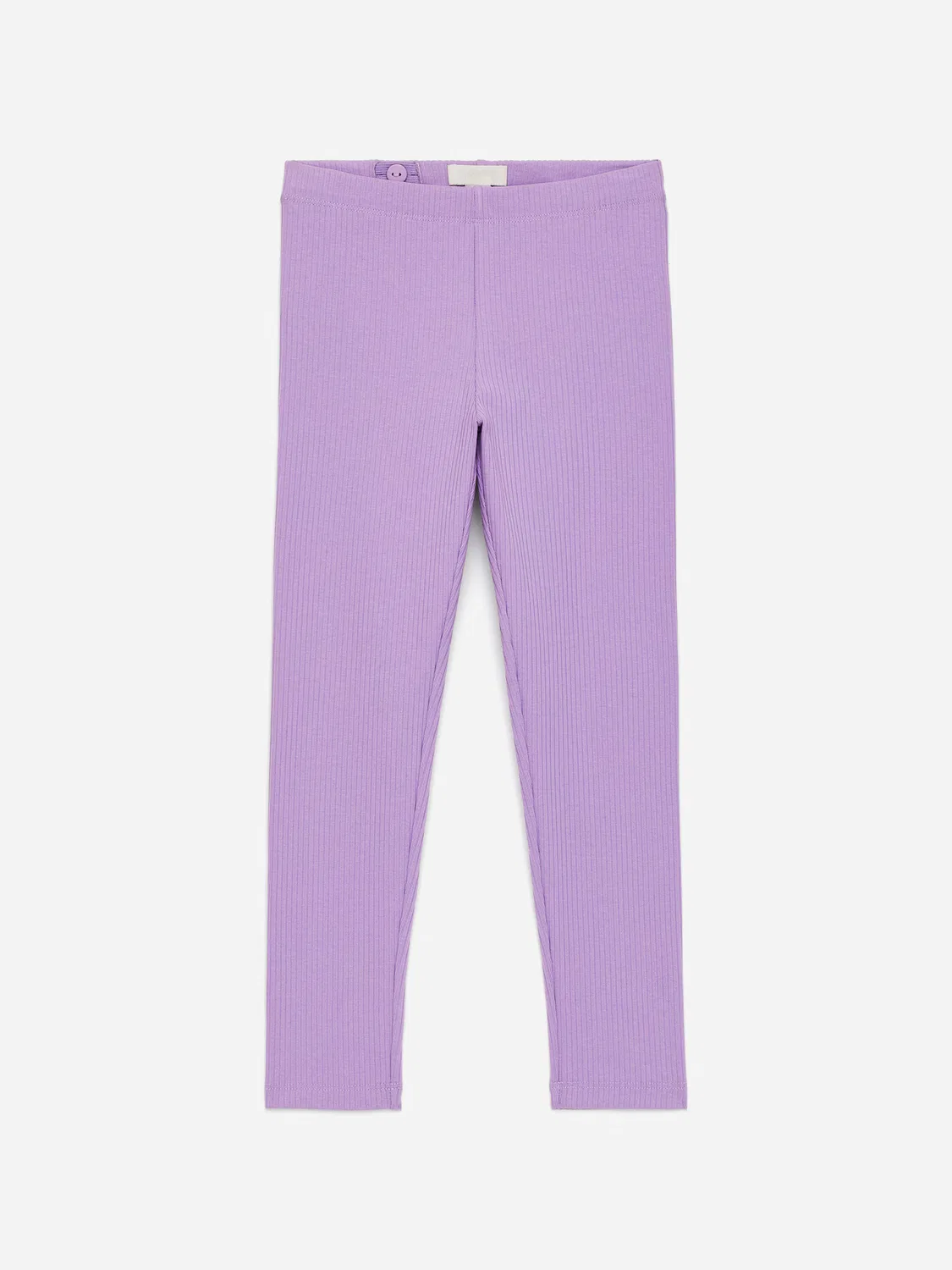 Тайтсы из ребристого трикотажа Arket, Lila