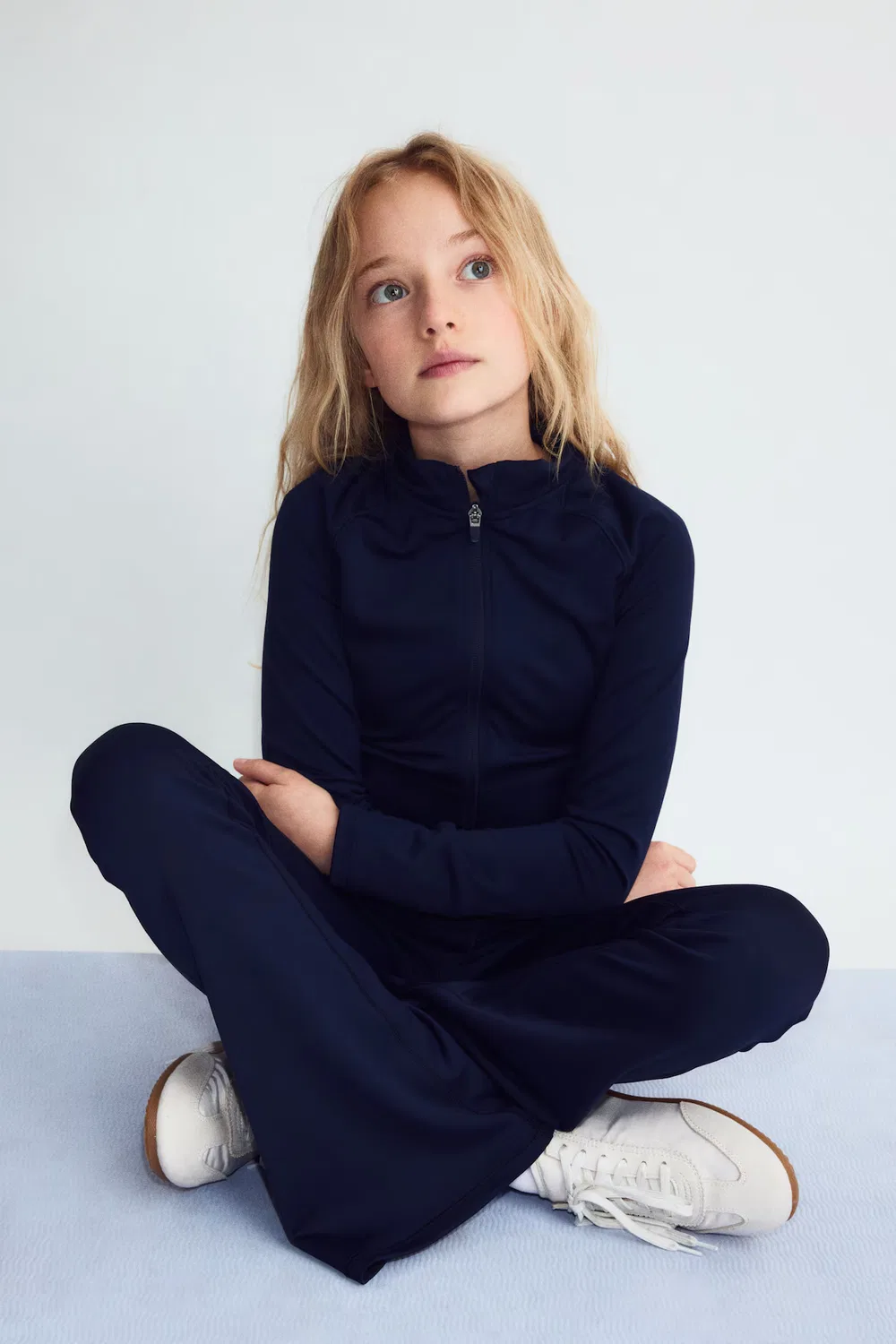 Спортивная куртка с технологией Drymove H&M, Navy Blue — фото 4