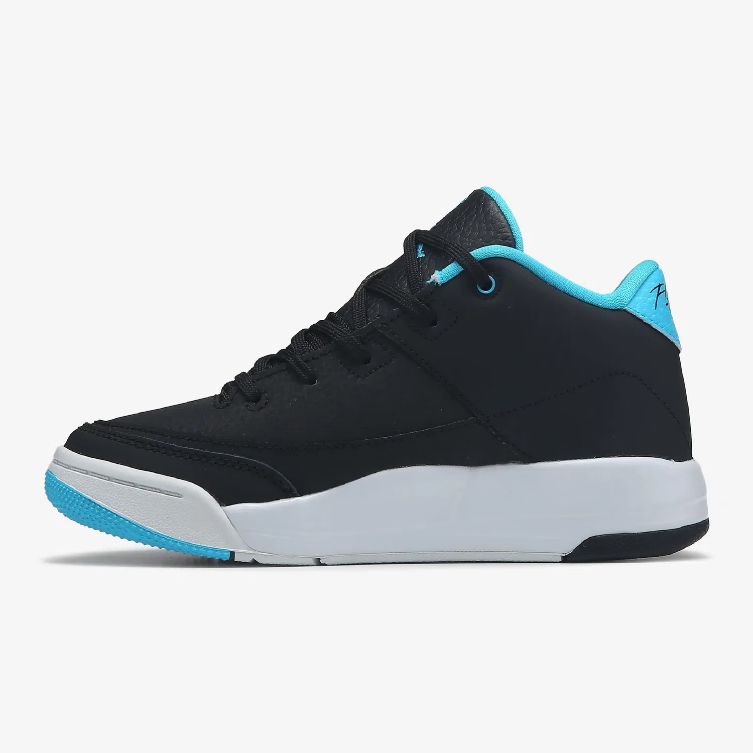 Детские кроссовки Flight Origin 3 средней высоты Jordan, Black/Blue — фото 2