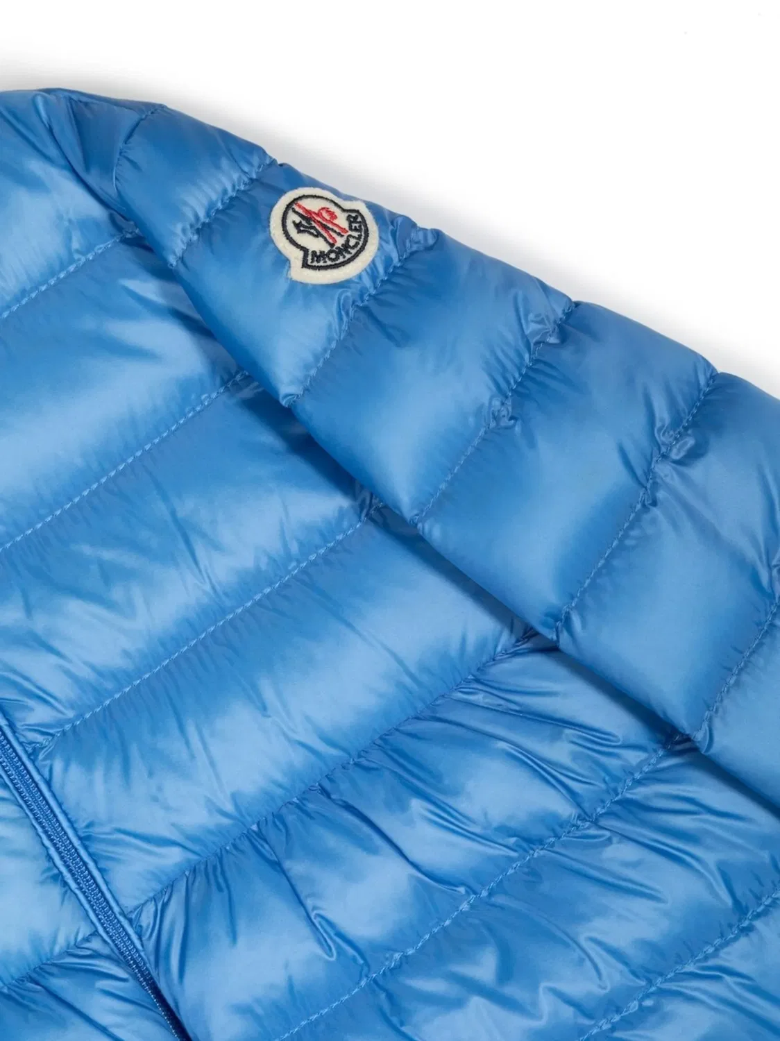 Куртка с Паддед Дизайном и Длинными Рукавами Moncler, синий — фото 3