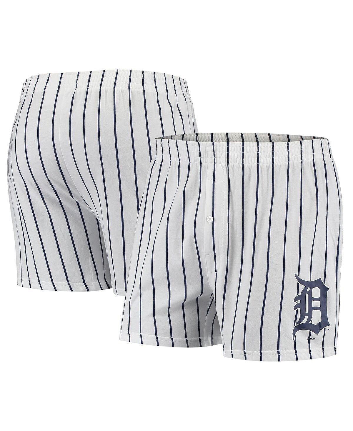 

Мужские белые шорты-боксеры detroit tigers vigor Concepts Sport, белый