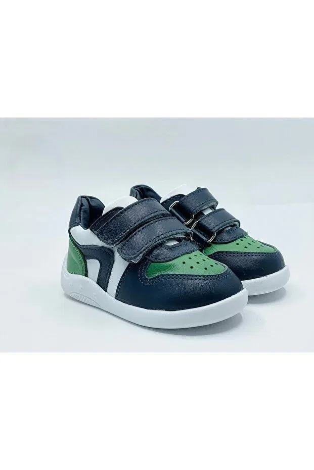 Детские кроссовки для девочек ортопедические Lepi, Green-Lacquer