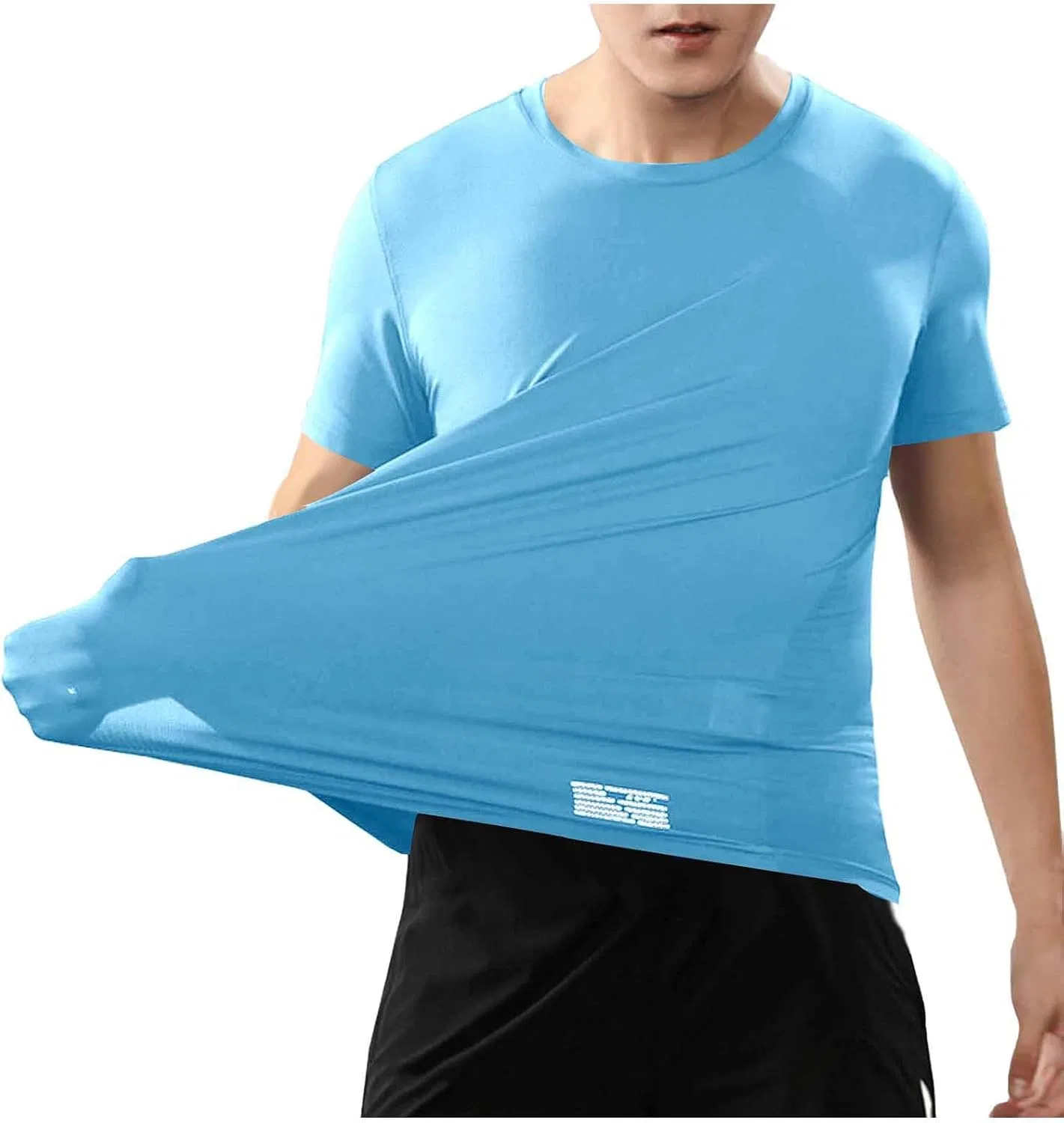 Мужская футболка для тренировок Athletic Performance Tees, Light Blue