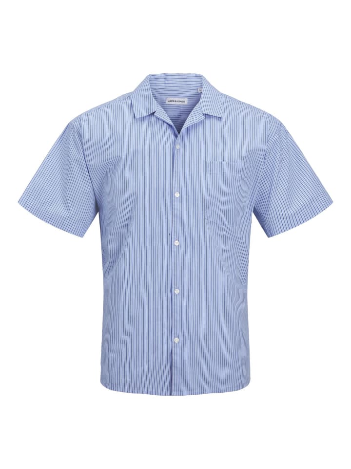 

Рубашка JACK & JONES Junior, кашемировый синий