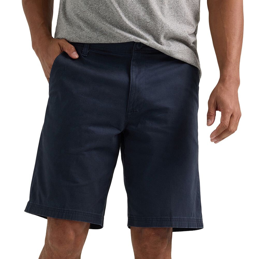 

Мужские шорты Lee 10 дюймов Extreme Comfort с плоской передней частью, темно-синий
