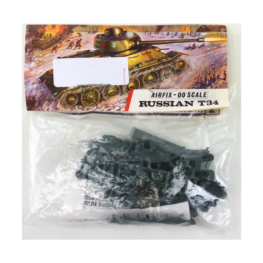 

Русский Т34, WWII Aircraft, Vehicles, & Tanks (1:76) (Airfix)