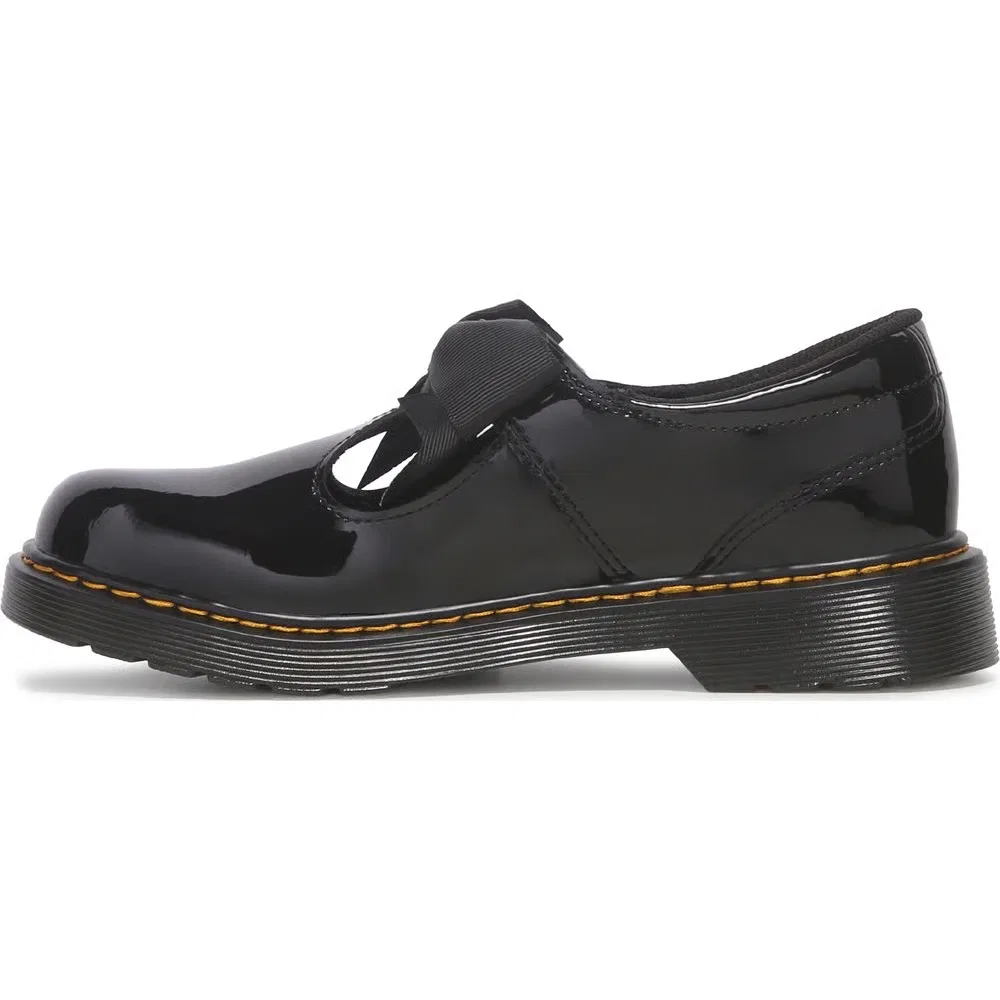 Детские ботинки Мэри Джейн Dr. Martens, Black Patent — фото 3