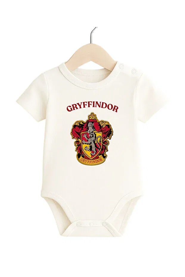 Детское боди-комбинезон для девочек с принтом Harry Potter themed Babytex, Белый — фото 2
