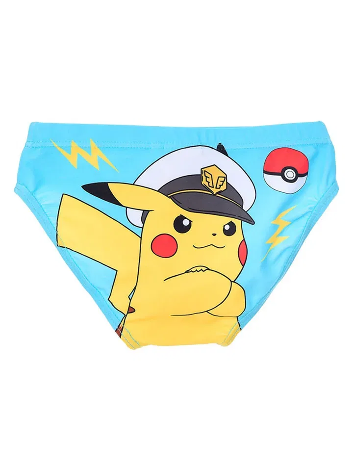 Плавки с принтом Pokémon, светло-синий — фото 2