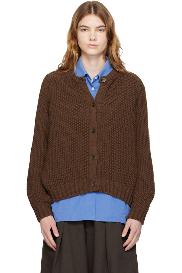 

Атомный кардиган Ymc, коричневый