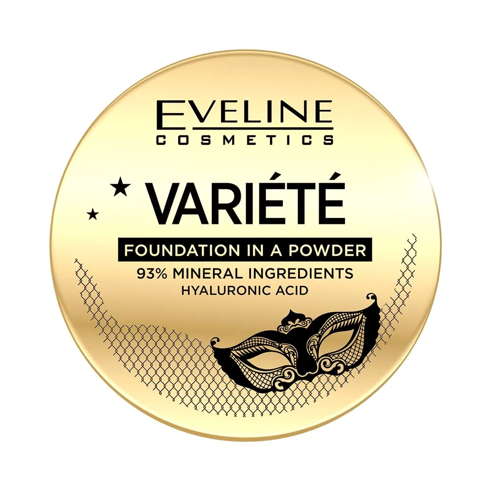 Минеральная пудра-основа «Variété Mineral Powder Foundation No. 03» от Eveline Cosmetics Eveline Cosmetics, Mineral Powder Foundation No. 03