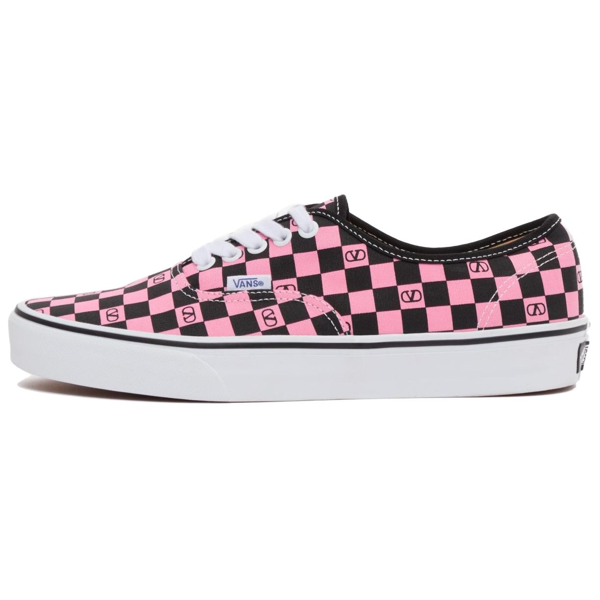 

Valentino Garavani X Authentic Checkerboard 'Pink' Vans, розовый