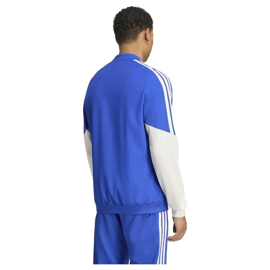 Мужская куртка с капюшоном Juve Pre Jkt adidas, Синий — фото 3