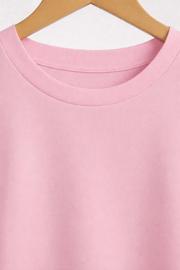 Детская футболка с принтом Lorvex, Pink — фото 3