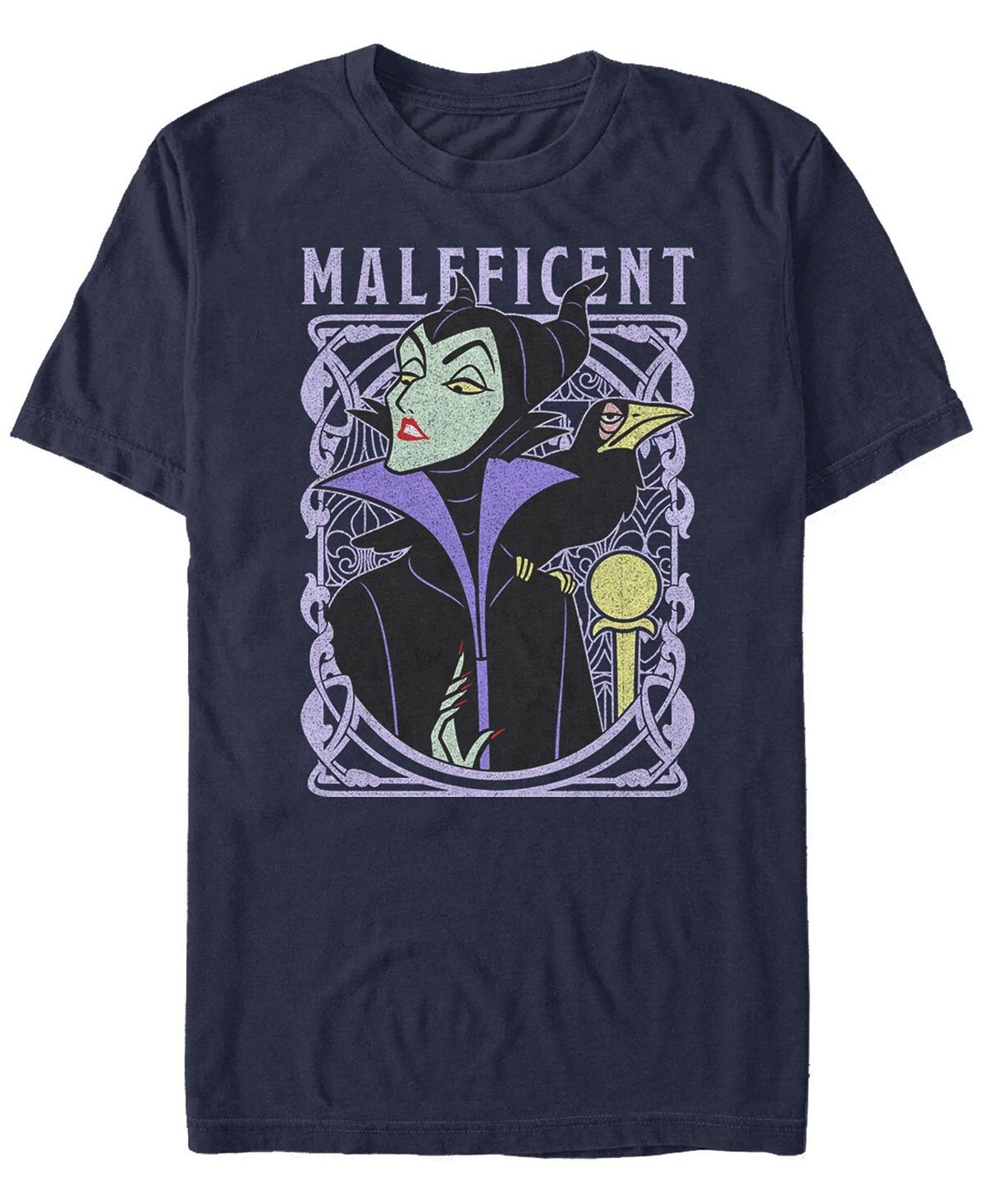 

Мужская футболка maleficent color с круглым вырезом и короткими рукавами Fifth Sun, синий