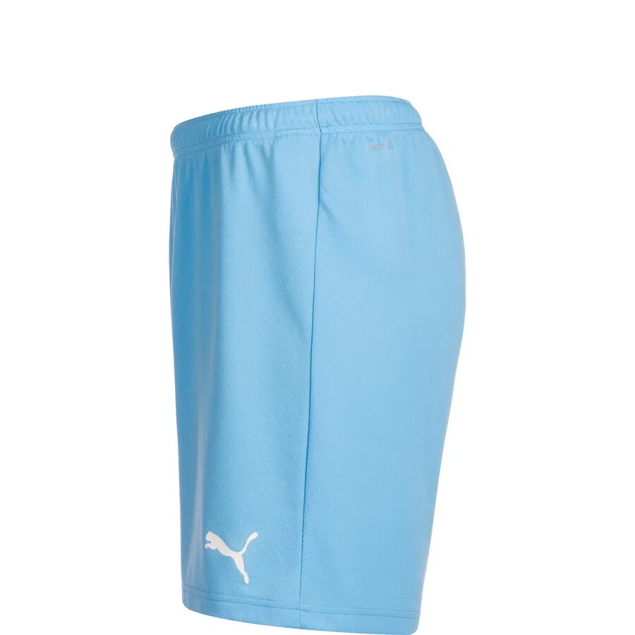 Спортивные брюки PUMA Regular Workout Pants 'TeamRise' светло-голубого цвета — фото 4
