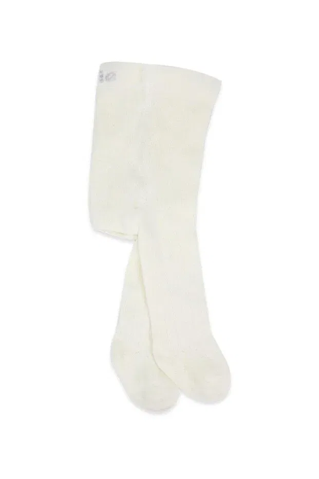 Детские носки для девочек и мальчиков хлопковые Organic cotton baby socks derby combed cotton pantyhose Bistyle, Ecru