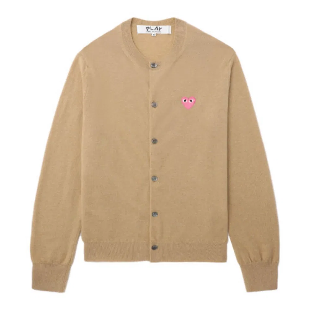 Детское трикотажное изделие с круглым вырезом и прямым кроем CDG Play, Beige