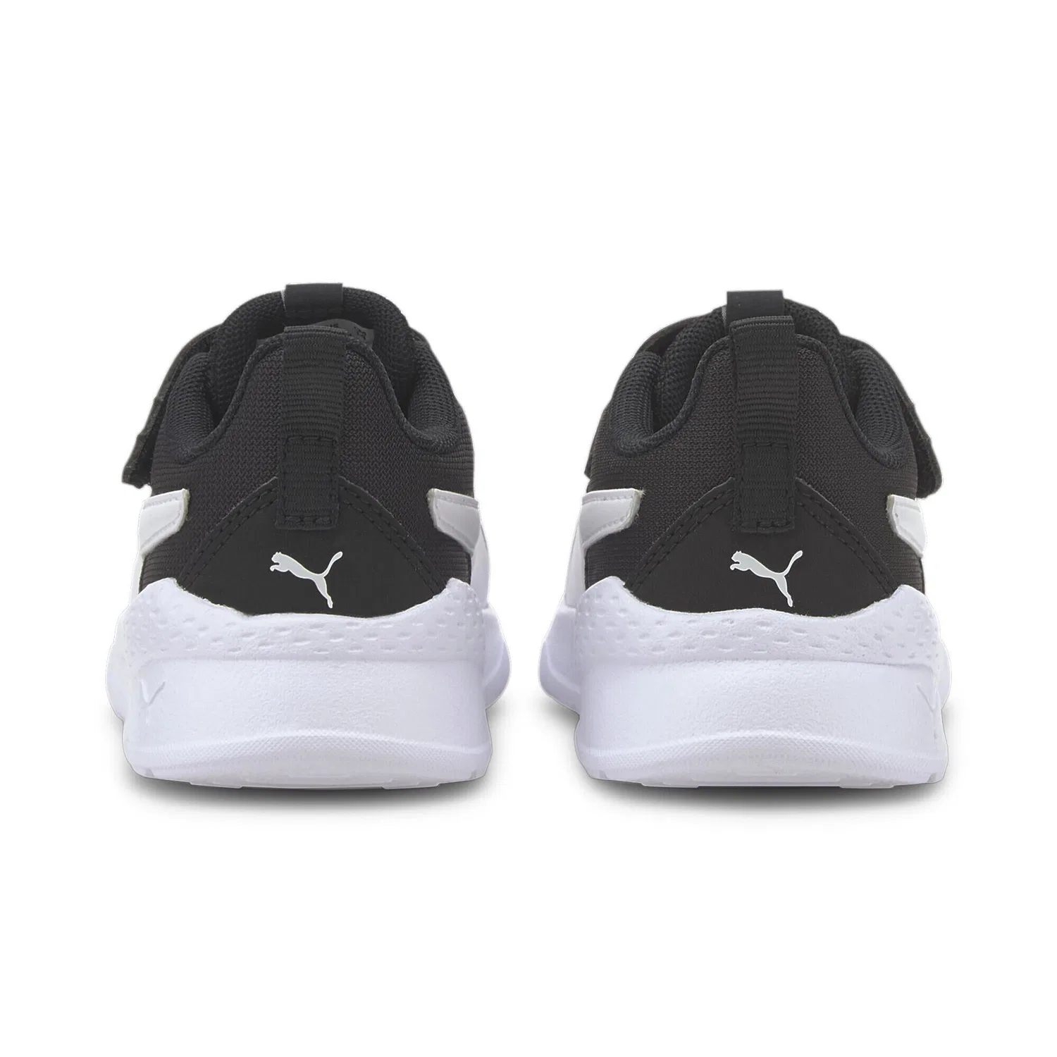 Детские кроссовки с синтетическим верхом Anzarun Lite Puma, Schwarz Weiss — фото 2